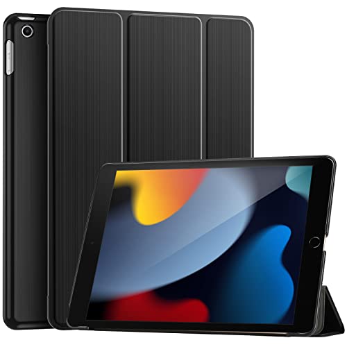 ProCase Amazon ProCase Smart Cover for iPad 10.2, 9th/8th/7th Gen, Hard Back Case -Black