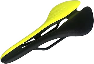 Sillín de bicicleta unisex duradero para bicicleta de montaña, carretera, amortiguación, cojín hueco para asiento de ciclismo