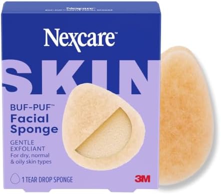 Buf-Puf Gentle Facial Sponge, Dermatologist Developed, Removes De...