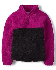 Pink Sherpa Colorblock