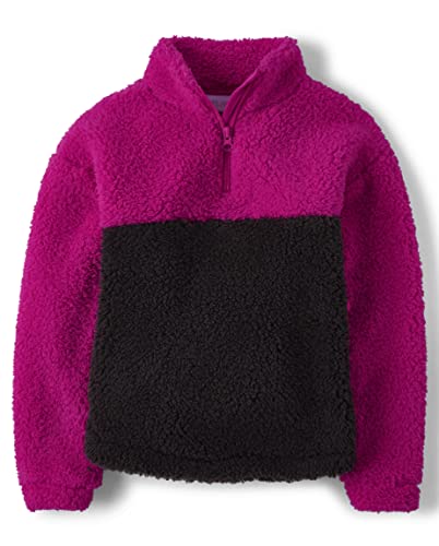 Image of The Children's Place Girls' Active Long Sleeve Hooded Sweatshirt
