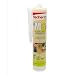 Produktbild fischer | Polymer Silikon Beige MS PLUS | Anti-Schimmel Dichtstoff für Fugen Badewanne, Fenster, Risse, starker Klebstoff (290 ml)