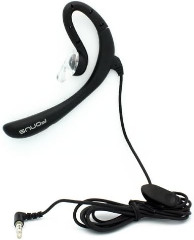 3.5mm Behind-The-Ear Corded Earpiece In Ear New Quality Headset + Carriying Case for Verizon Samsung ATIV SE, Verizon Samsung Galaxy S3 Mini, Verizon Samsung Galaxy Note 3 (SM-N900V), Verizon Samsung Galaxy S 4 SCH-I545, Verizon Samsung GALAXY Note 2 SCH-I605