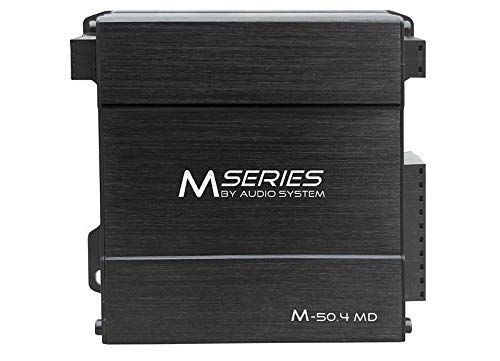 Audio System M-50.4 MD MSERIES 4-Kanal MIKRO-Digital-Endstufe Amplifier 400 Watt RMS