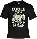 1A Markenshirt Vater Landwirt/Bauern Sprüche-Motiv T-Shirt - Blechschild Deko Papa Landwirtschaft : Coole Dads Fahren Traktor & Allrad SUV - Schild Bauernhof/Traktor/Stall Gr: XXL