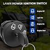 Ignition Switch with Key 7 terminals Compatible with Husqvarna Craftsman Deere John MTD Murray Riding Lawn Mower Replace# 925-1741 175566 175442 GY20074 94762 163968 532175566