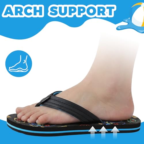Image of WateLves Girls Flip Flops Toddler Boys Girls Non-Slip Sport Sandals for Beach Swim Pool(Little Kid /Big Kid)