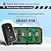 Programmable Keyfob, Replacement Car Keys Fob and DIY Programmer Kit for 2015-2020 Tacoma 2014-2019 Highlander Smart Remote HYQ14FBA 281451-2110 (3 BTN Programmer Kit)