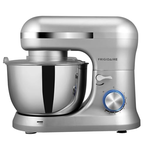 CULINARY CHEF 4.5L Retro Stand Mixer (Silver), 4.75 quart