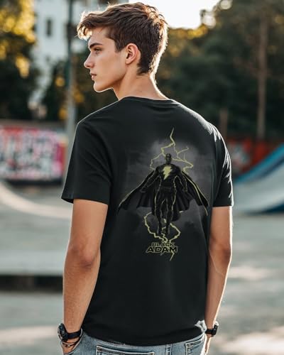 Image of Bewakoof Men's Graphic Printed 100% Cotton T-Shirt - Regular Fit, Round Neck, Half Sleeves