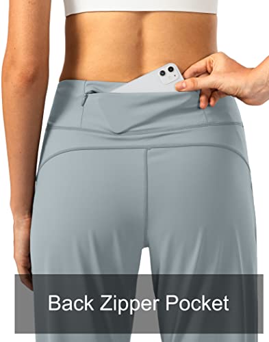 Image of Soothfeel Women's Joggers with Zipper Pockets High Waisted Athletic Workout Yoga Pants Joggers for Women