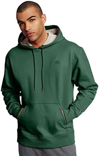 Champion Men's Hoodie, Powerblend, Fleece Striped Sweatshirt for Men (Reg. or Big & Tall)