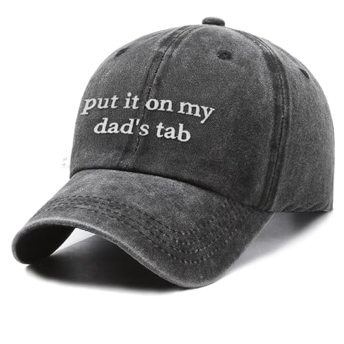 Gorra ajustable bordada vintage de algodón para mujer