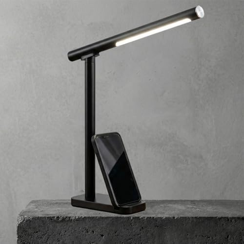 2-in-1 Magnetic LED Desk Lamp, Detachable Rechargeable Table Lamp