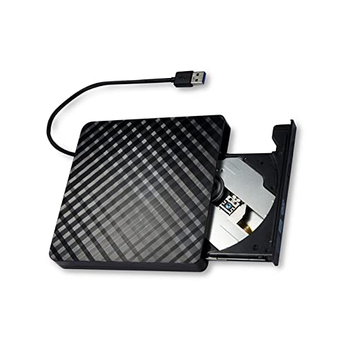 Lectora y grabadora DVD USB 3.0 externa blanca miniatura 5