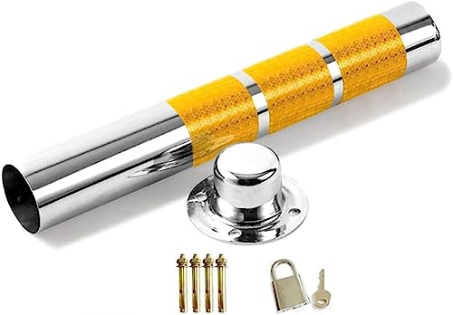 Auxílio de estacionamento de garagem para tráfego direto ou como bloqueio de emergência, 2 postes de