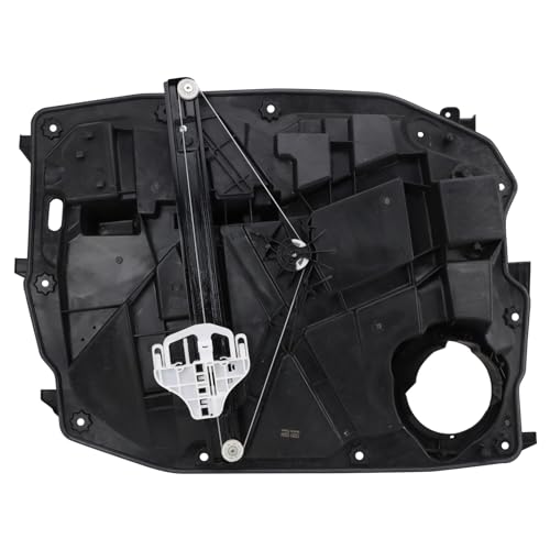 Image of TRQ Front Passenger Side Power Window Motor and Regulator Assembly with One Touch Down Compatible with 2008-12 Jeep Liberty