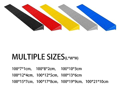 Rampa para umbral puerta JIUYUEYA 100x10x3 cm rojo miniatura 4