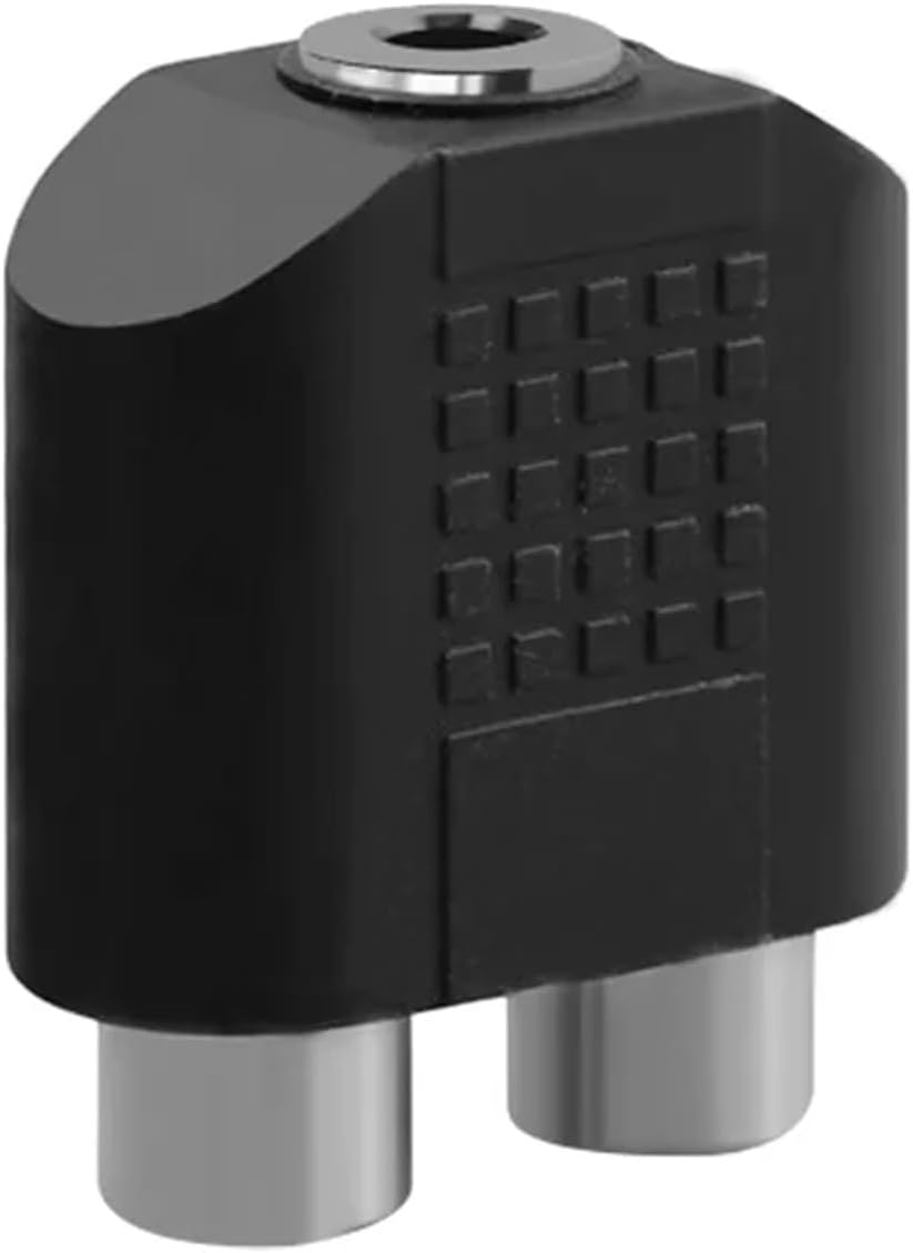 5/20/100PCS 3.5mm JackTo 2 Female to Female Stereo Audio Jack Connector Adapter(5PCS)