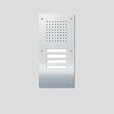 Türstation Audio Siedle 4067543 Türstation Audio Unterputz, 4T, Bus, Classic CL 111-4 B-02, Edelstahl