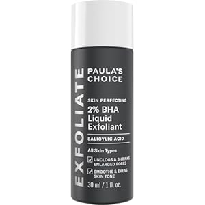 Paula’s Choice SKIN PERFECTING 2% BHA Liquid Salicylic Acid Exfoliant-Facial Exfoliant for Blackheads, Enlarged Pores, Wrinkles & Fine Lines