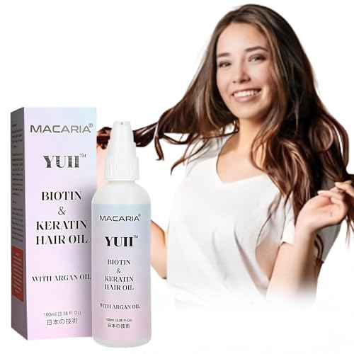 Yuii Biotin & Keratin with Argan hair Oil to make your hair grow long