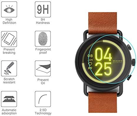 Amazon.com: Lonlonking - Protector de pantalla para Skagen Falster 3 (3  unidades) : Celulares y Accesorios