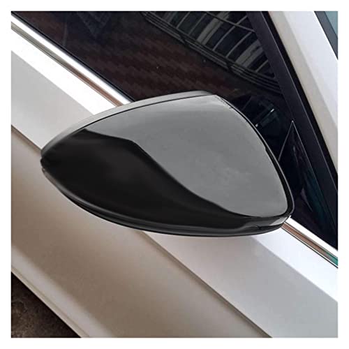 Coques de rétroviseur Golf 7 avec capuchons noir brillant clipsables