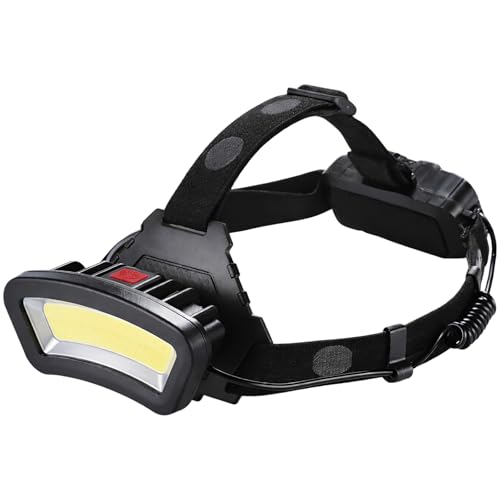 Linterna frontal de gran angular con carga USB para solucionar la falta de luz