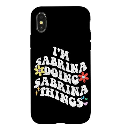 ���g�� Groovy Im SABRINA Doing SABRINA Things Funny Mother �X�}�z�P�[�X iPhone X/XS �p