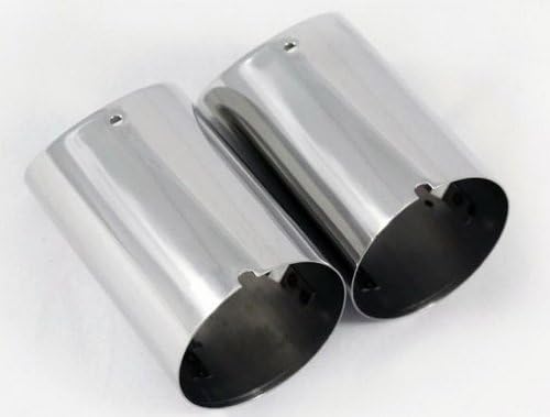 Car Replacements Chrome Exhaust Muffler Tip For VW Golf MK6 Variant Jetta Sportwagen 2009-2013