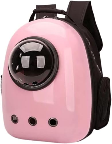 Rutexc ハードクレート、ペット用バックパック、ペットとの外出に便利なペット用品、猫/小型犬用 、軽量、旅行、散歩やドックなど、様々な外出シーンで活用できる。お気軽にご購入ください。