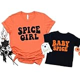 Spice Girl Baby Spice Mommy and Me Halloween Shirts, Cute Mother Daughter Fall Shirts, Mom and Baby...