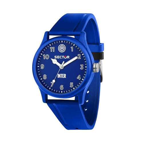 Sector No Limits Orologio Uomo, Solo Tempo, Analogico, 41 Mm, Collezione Ex-Q - Inter Special Edition