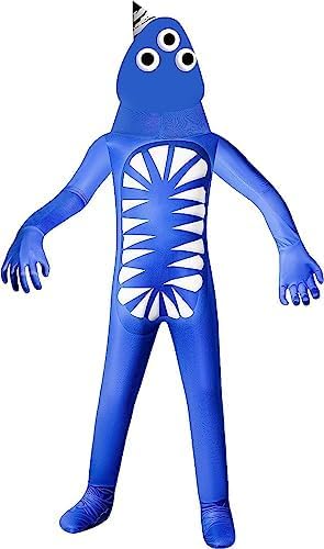Garten of Ban ban Costume nab nab nabnab Costume Boys Halloween Cosplay Jumpsuit with Mask for 4-12 Years kids