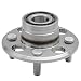 Brand New Rear Wheel Bearing and Hub Assembly - Non-ABS Rear Drum Brakes 4 LUG for 1997-00 Acura EL - [85-91CRX] - 84 Wagovan - [92-00 Civic Rear Drum No Abs] - 85-91 Civic ex.Wagon - [93-97 Del Sol]