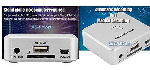 Analog to Digital MP3 Audio Digitizer Recorder Player - Thumbnail 5