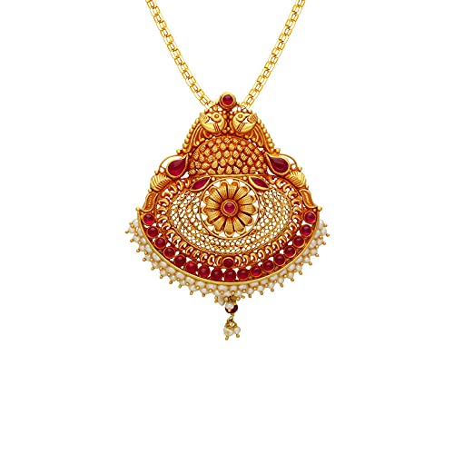 Bhima Jewellers 22k Yellow Gold Pendant 