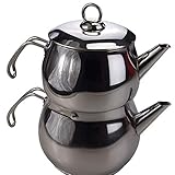 Isolierte Griffe Ossa - Türkisches Teekannen Set\