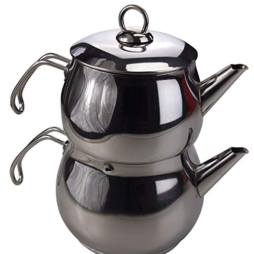 Ossa türkisches théières-set"famille" aile boyu caydanlik seti (2 pièces) Cover