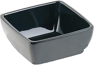 APS 83468 Schale PURE, 19 x 19 cm, Höhe 9 cm, Melamin, schwarz