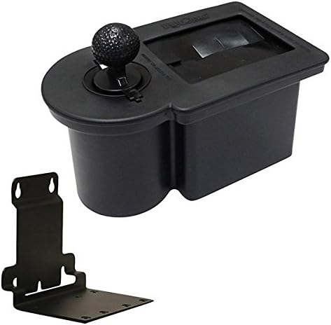 Dual Golf Club & Golf Ball Washer - Cleans Clubs & Balls - Black