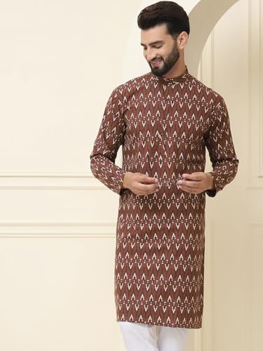 Image of SOJANYA (Since 1958 Men's Exquisite Silk Blend Kurta Elevate Your Festive Look-Crafted for Excellence