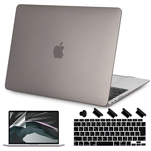 Teryeefi MacBook Air 13 C` P[X 2021 2020 2019 Ή(fFA2337 M1/A2179) TOUCH ID, y rC }bg یJo[JIS{L[{[hJo[tیtB&_Xgv
