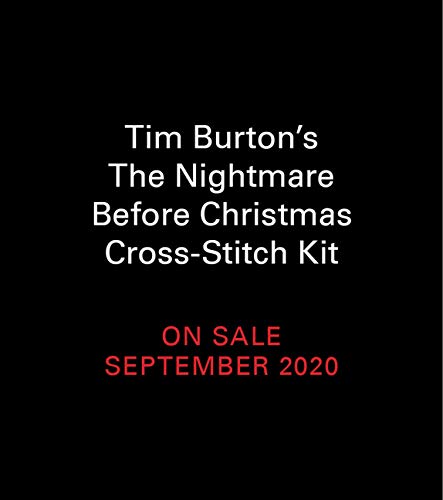 Disney Tim Burton's The Nightmare Before Christmas Cross-Stitch Kit (Rp Minis) #TOP26