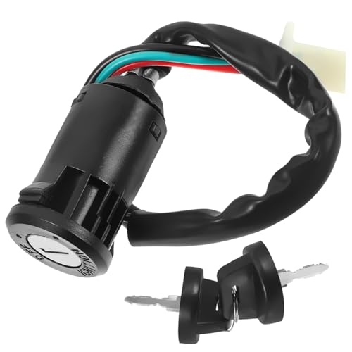 Llave interruptor de encendido universal Alipis para solucionar pérdidas de llaves de plastico 4