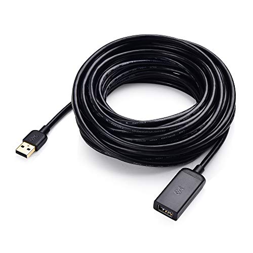 Cable Matters Active Usb Extension Cable 32.8 Ft / 10M (Active Usb Extender Cable, Usb Cable Male To Female) For Webcam, Oculus Sensor, Htc Vive Link Box, Xbox Kinect, Playstation Camera And More #TOP1