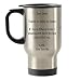 SpreadPassion Dear Sister, Thanks for Being My Sister Gift idea Stainless Steel Travel Insulated Tumblers Mug