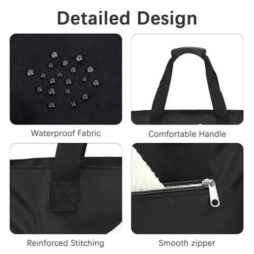 Image of Fammart Mesh Beach Bag for Women, Large Beach Toy Pool Bag with Zipper Pocket, SandProof Cruise Essentials 2026 Family Travel