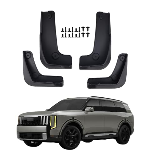 Image of Mud Flaps for 2027 Kia Telluride LX S EX SX Prestige Mud Guards Splash Guards Set of 4PCS, All Weather Protects Against Rocks and Debris,Compatible with Telluride MudGuards Exterior Accessories